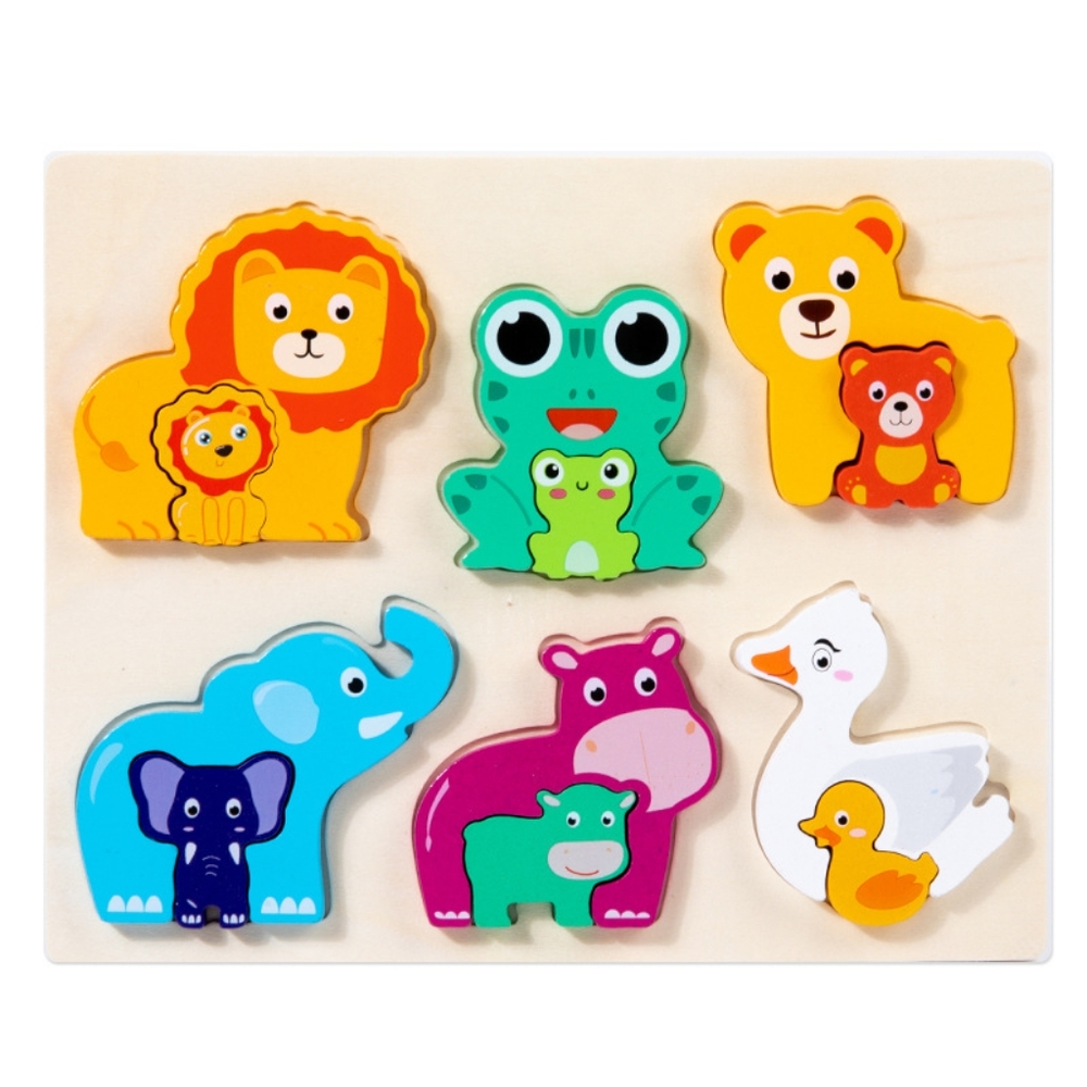 Mommy and Baby Puzzle montessori toy for baby